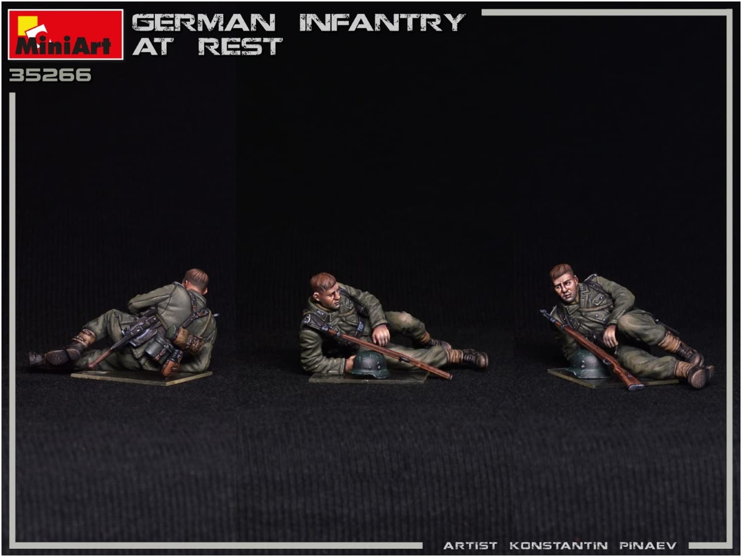 Amazon.com: Mini Art MA35266 1/35 German Army Infantry Rest 4